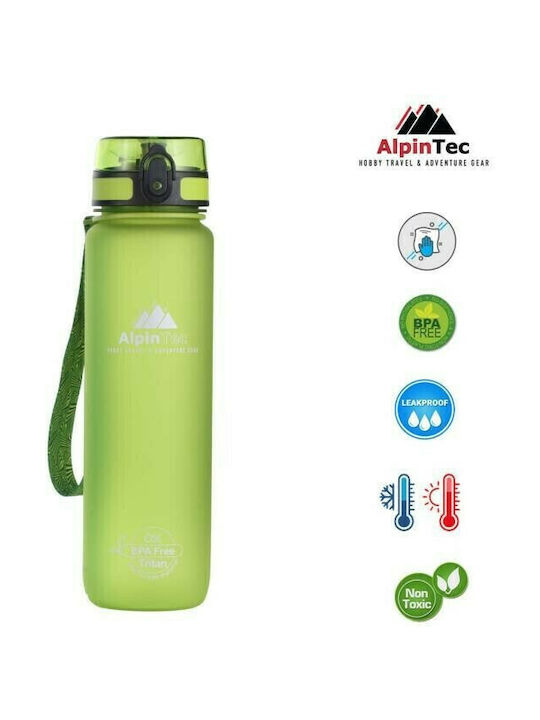 AlpinPro Quest Παγούρι Πλαστικό 1000ml Πράσινο AlpinPro Quest Παγούρι Πλαστικό 1000ml Πράσινο