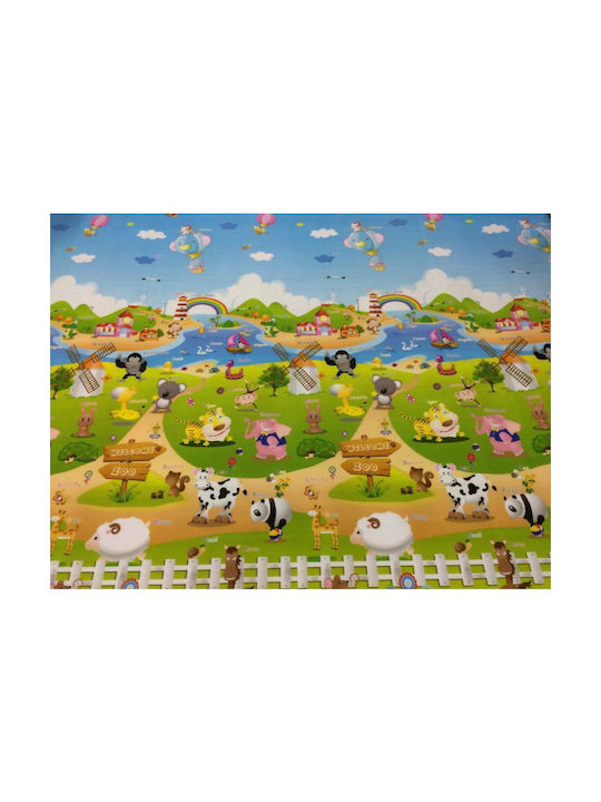 Activity Mat 180x230cm Φάρμα- Δρόμος