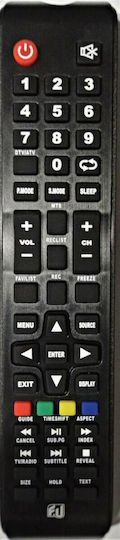 F&U Compatibil Telecomandă DC-090 pentru TV F&U