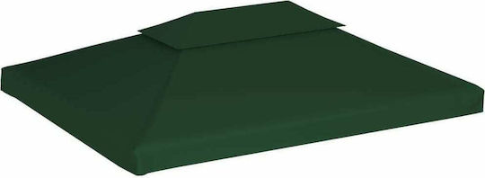 vidaXL Pavillonabdeckung 310gr/m² Grünes mit PVC-Beschichtung 3x4m