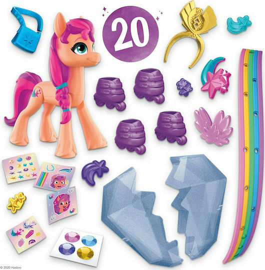 Hasbro O Nouă Generație Crystal Adventure Sunny Starscout My Little Pony Pentru 5+ Ani 18.7 cm (Diverse Modele)