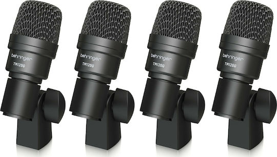 Behringer BC1200 Drum Set Σετ Δυναμικό Μικρόφωνο XLR Shock Mounted