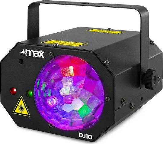 MAX Laser LED DJ10 Jelly Moon Κόκκινο / Πράσινο