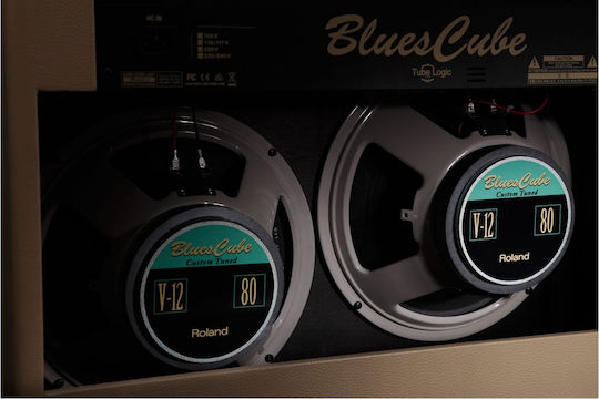 Roland Blues Cube Artist212 Combo Amplifier for Electric Guitar 2 x 12" 85W Brown