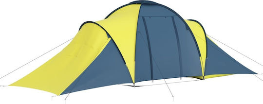 vidaXL Summer Camping Tent Tunnel For 6 People 576x235x190cm