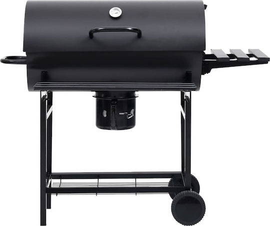 vidaXL Holzkohlegrill mit Deckel 115cmx85cm