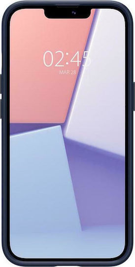 Spigen Thin Fit Plastic Back Cover Durable Navy Blue (iPhone 13)