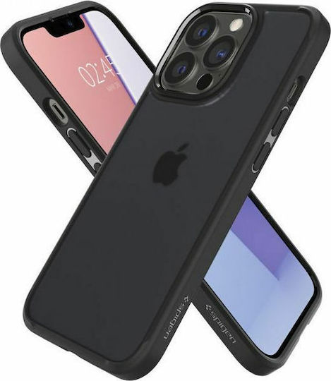 Spigen Ultra Hybrid Back Cover Πλαστικό 2mm Frost Black (iPhone 13 Pro Max)