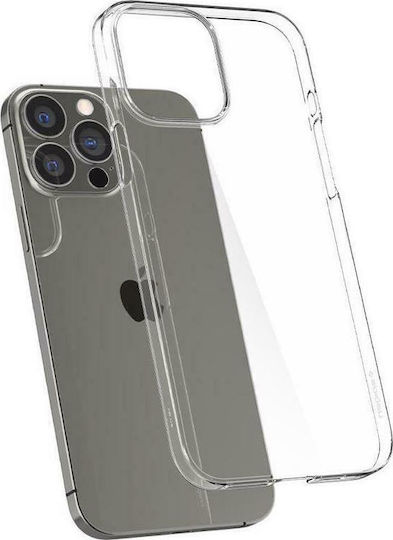 Spigen AirSkin Umschlag Rückseite Silikon 0.4mm Transparent (iPhone 13 Pro Max)