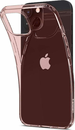 Spigen Crystal Flex Back Cover Σιλικόνης 2mm Ροζ (iPhone 13 mini)