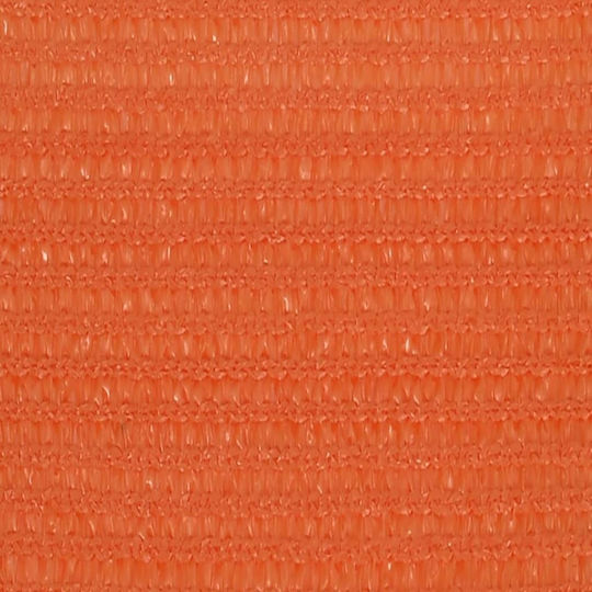 vidaXL Shade Cloth Orange From HDPE Shade Sail Orange 3x3m