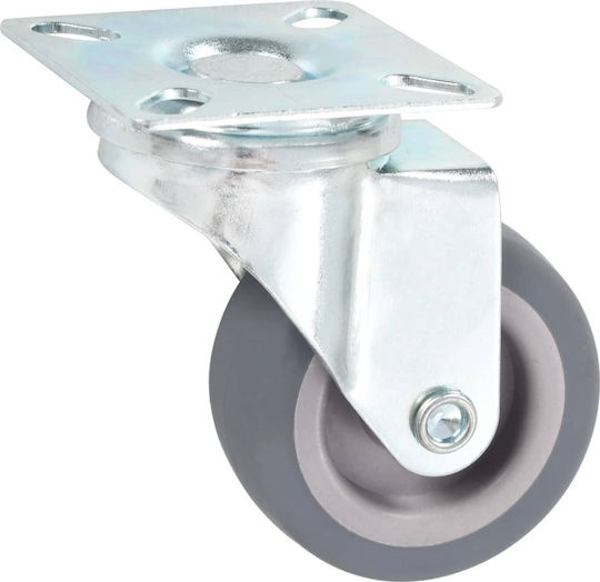 vidaXL 277820 Räder Drehend aus Gummi 32 Stück 50mm
