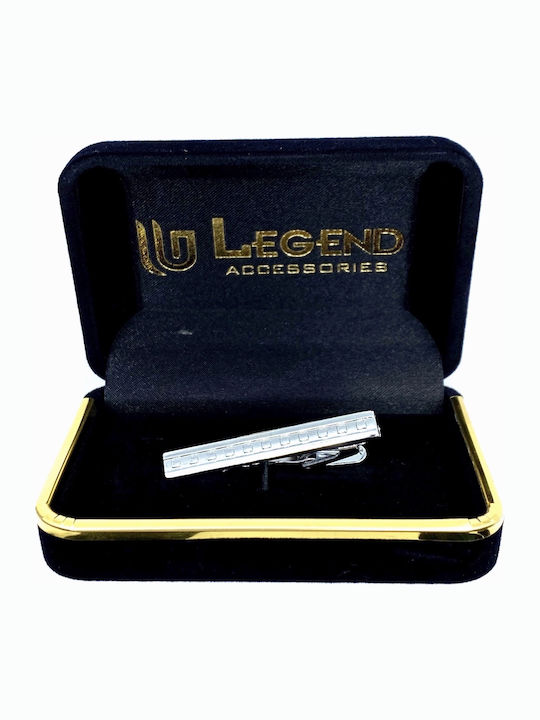 Legend Accessories Клип За Вратовръзка Сребрист