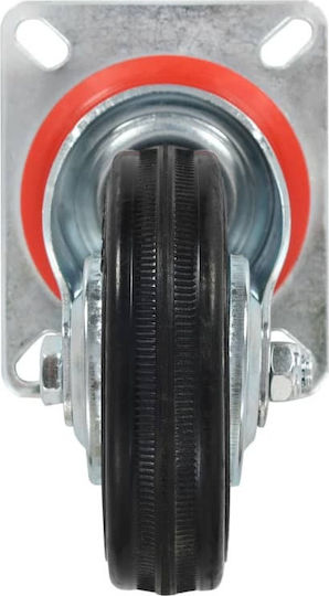 vidaXL 277956 Rotating Wheels from Rubber 8 Pieces 100mm
