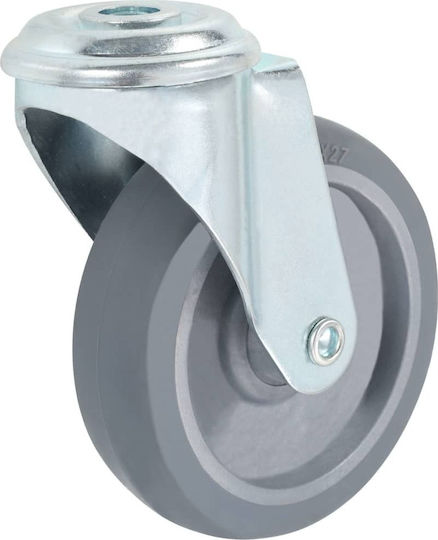 vidaXL 277894 Rotating Wheels Made of Rubber 24 Pieces 100mm