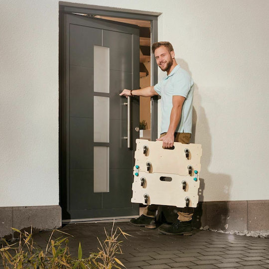 Wolfcraft Mobile Basis FT400 for Load Weight up to 400kg in Beige Color