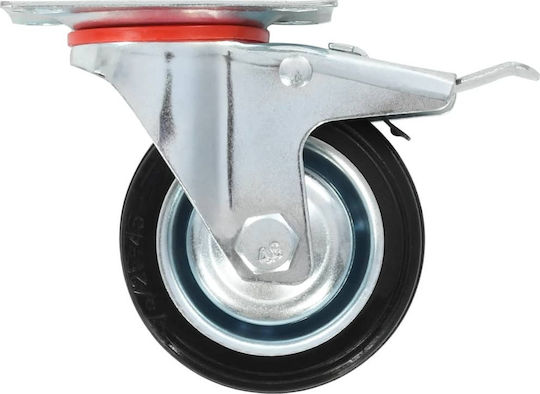 vidaXL 278013 Rotating Wheels from Rubber 16 Pieces 75mm