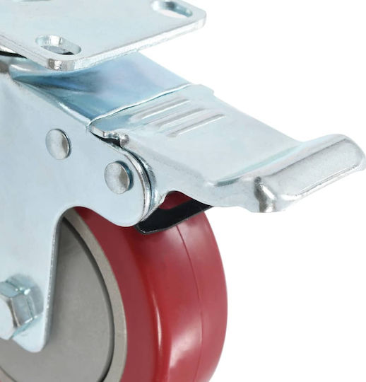 vidaXL 278092 Roți Rotative Din Plastic 12 Bucăți 100mm