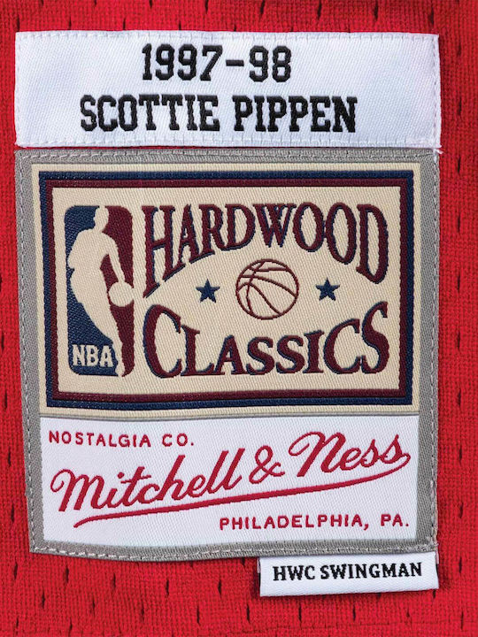 Scottie Pippen Chicago Bulls 1997-98 Jersey Style Basketball