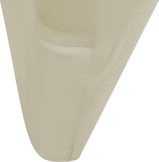 vidaXL Elastic Cover for Chair Cream 12 pieces Bordeaux, Cream 12pcs 279092