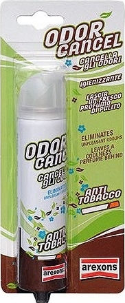 Arexons Αρωματικό Σπρέι Αυτοκινήτου Odor Cancel Anti-Tobacco 75ml