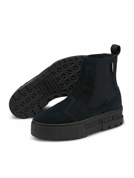 Mayze Suede Women's Chelsea Boots Black