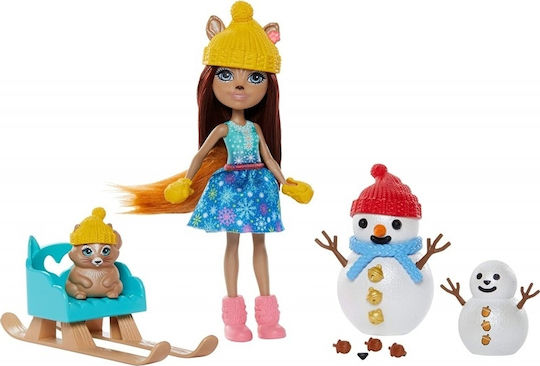 Mattel Snowman Face-Off Doll Enchantimals for 4++ Years 21.59cm