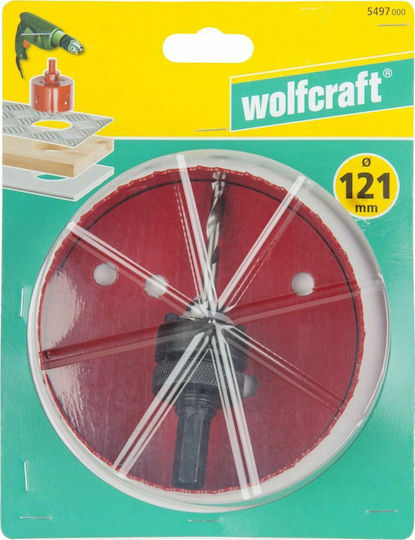 Wolfcraft Hole Saw HSS for Wood, Metal, Tile and Plastic