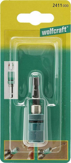 Wolfcraft Adapter mit Aufnahme HEX und Ausgang