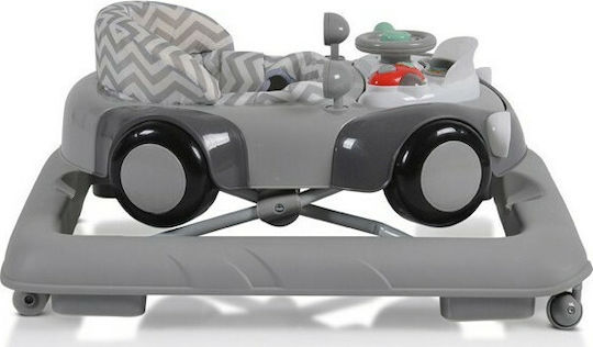 Cangaroo Shelby Baby Walker with Music for 6+ Months Gray 3800146244132