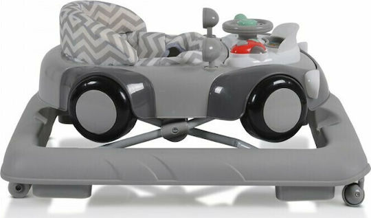 Cangaroo Shelby Baby Walker with Music for 6+ Months Gray 3800146244132