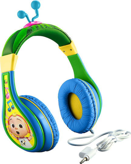 eKids Cocomelon Ενσύρματα Παιδικά On Ear Ακουστικά Πολύχρωμα