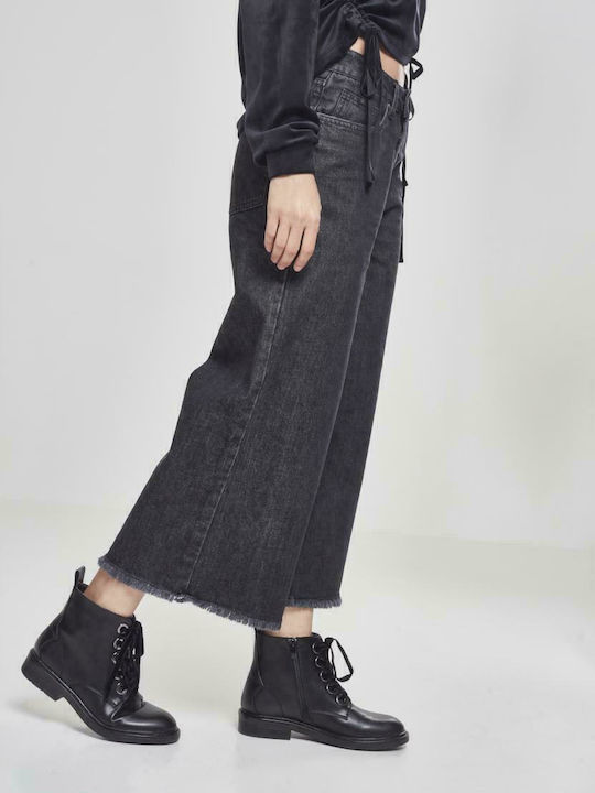 Talie înaltă Blugi de damă Negru