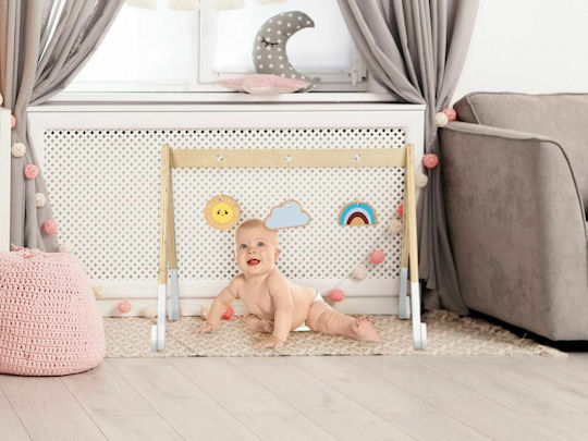 Ecotoys Wooden Baby Playmat for Newborns
