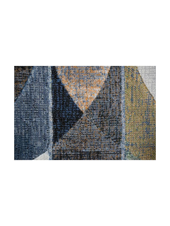 Ragolle Mancini Teppich Rechteckig Synthetisch,Polyester/Cotton/Leather Blue