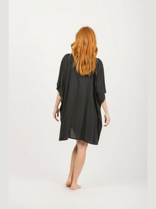 Rima Beachwear 610-0 Feminin Rochie de Plajă Negru 6610-0