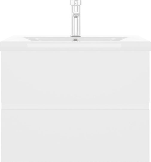vidaXL Шкаф със Мивка Д60xШ38.5xВ45см Бял
