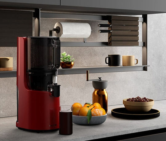 Hurom H200 All In One Αποχυμωτής Αργής Σύνθλιψης 200W Glossy Red