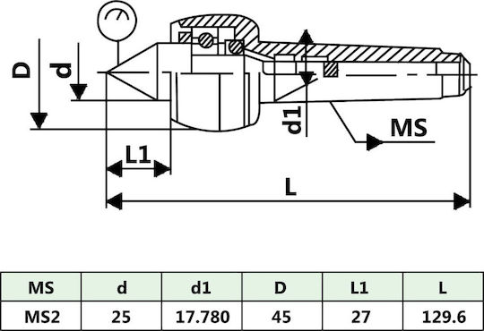 vidaXL 146692 Εξάρτημα Τόρνου