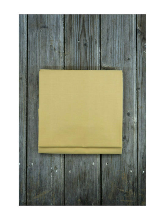 Nima Sheet Semi Double 180x260cm. Unicolors 27903 Mustard Beige