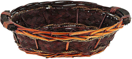 Bunny's Bunny's Basket Bamboo 35x31cm Easter Basket 35x8pcs