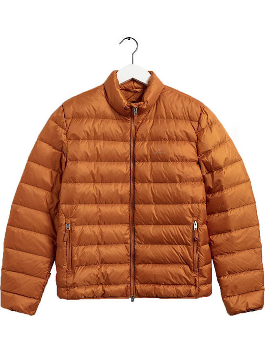 Winter Jacket Puffer Orange