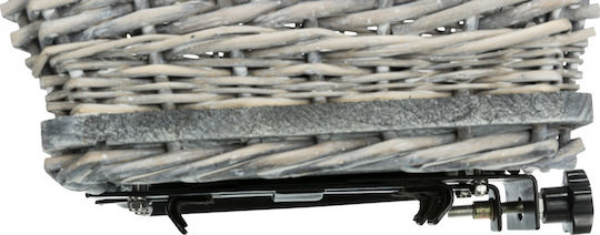 Trixie Waterproof Dog/Cat Carrying Gray Basket for 8kg Pets L35xW55xH49cm