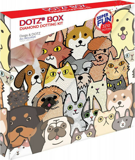Diamond Dotz Box Dogs & Dotz