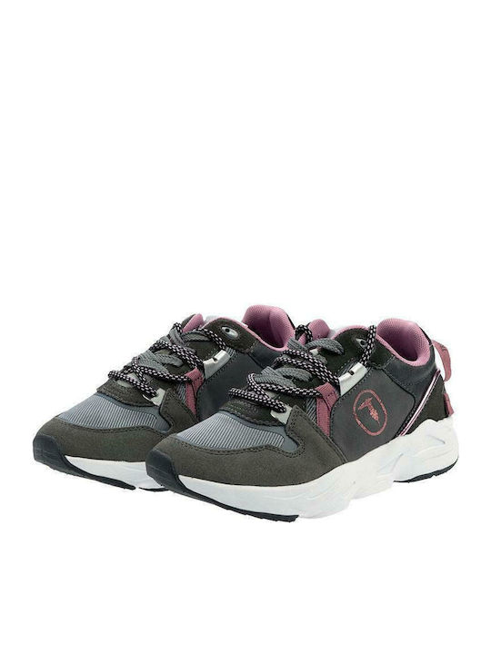Damen Chunky Sneakers Gray