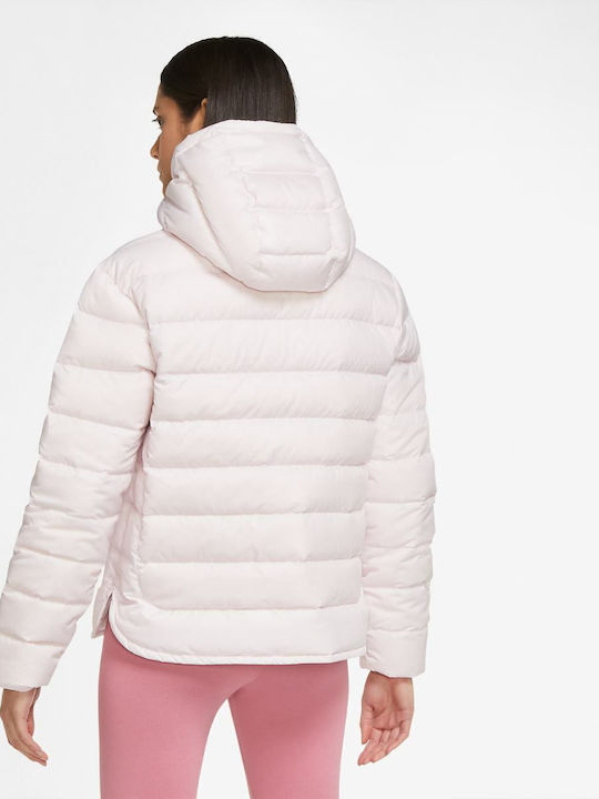 Nike Μπουφάν Puffer Ροζ