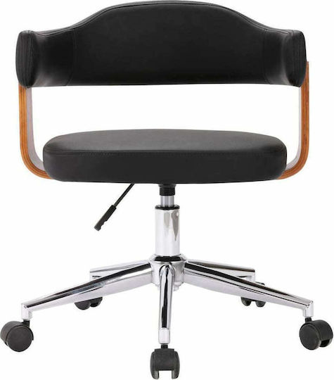 vidaXL Vdxl Scaun De Birou Negru