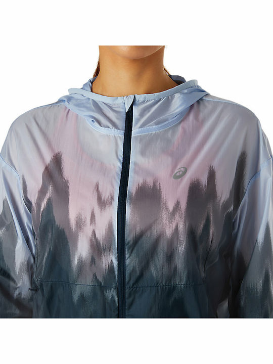 Kasane GPX Lite Γυναικείο Μπουφάν Running Αντιανεμικό Blue/Light Blue