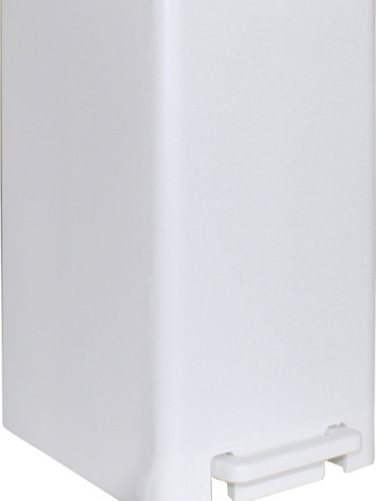Viomes 85.186285/2 Plastic Toilet Brush and Basket Set Soft Close 17lt White