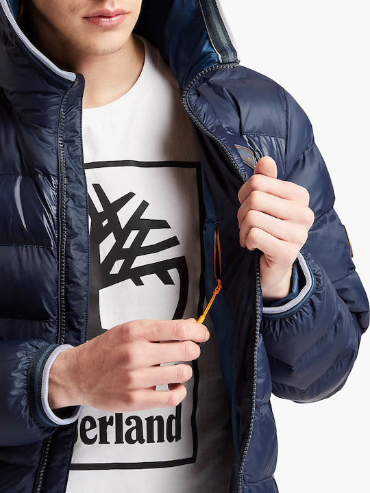 Winter Jacket Puffer Navy Blue